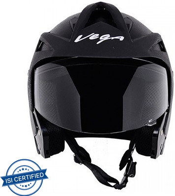 VEGA Crux OF Motorbike Helmet(Black)