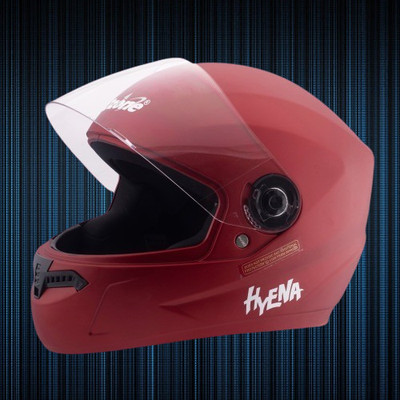 OZONE HyEnA_Super_Quality_Helmet_For Safety n Style_@LG@_0114 Motorbike Helmet(Red)