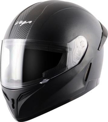 VEGA Breeze Dx Texture Finish Motorbike Helmet(Black)