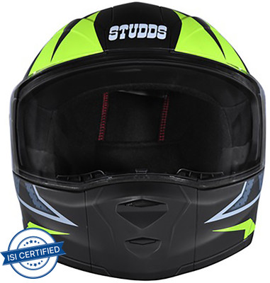STUDDS NINJA ELITE SUPER D6 Motorbike Helmet(MATT BLACK N5)