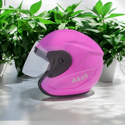 NOAX ISI MARKED KING OF HELMET UNISEX RIDDING HELMET TOP SELLING(DD-592 Motorbike Helmet(Pink)