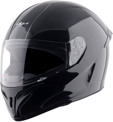 VEGA Voyager Solid Motorbike Helmet(Black)