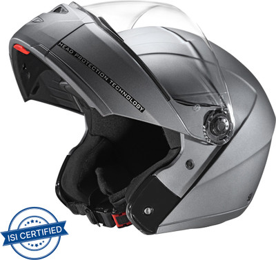STUDDS NINJA ELITE SUPER FULL FACE MATT GUN GREY - XL Motorbike Helmet(Gun Grey)