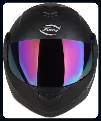 fuery Rainbow flipup helmet for females RFU-2_New Motorsports Helmet(Black)