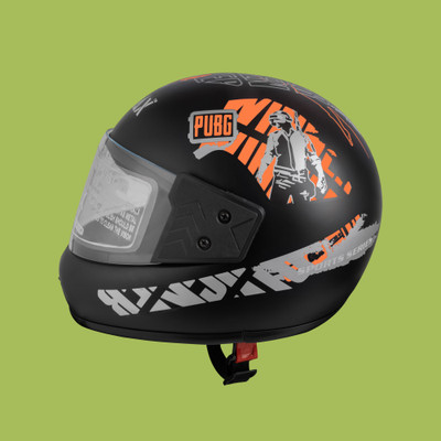 Font unisex safty helmet for riders_67-AAA Motorbike Helmet(Orange)