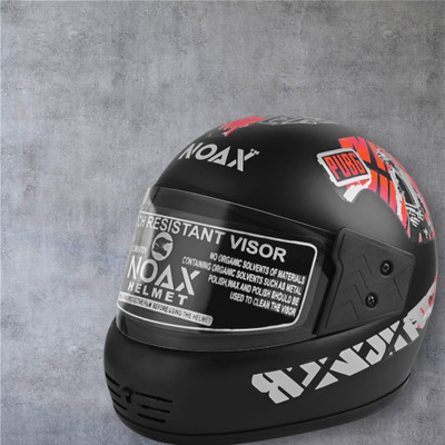 Font Unisex Full Face Helmet For Motorbikes -458-ABC Motorbike Helmet(Red)