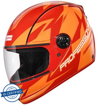 STUDDS PROFESSIONAL D1 Motorbike Helmet(RED 10)