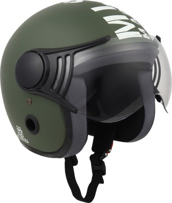 Xinor Zitro Motorbike Helmet(MT Green)