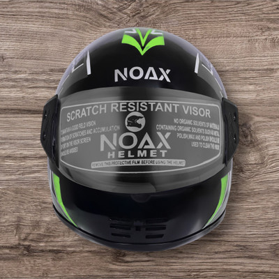 NOAX UNISEX UNIQUE FELMET FOR RIDIDNG BIKES-Green246246- kimi- 46GREENGREEN246 Motorbike Helmet(Green)