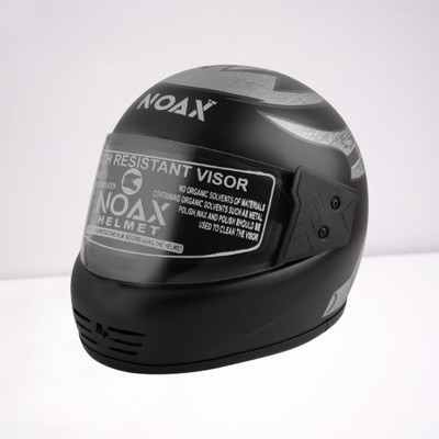 NOAX UNISEX HELMET FOR SAFTY RIDING FOR BIKE11 Motorbike Helmet(Grey)