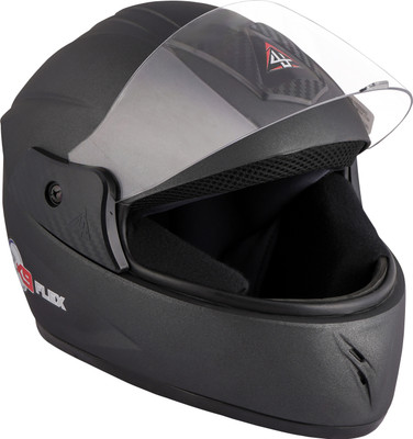 4U SUPREME ZX9 FLEX Motorbike Helmet(Black)