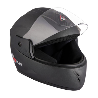 4U SUPREME ZX9 FLEX Motorbike Helmet(Black)