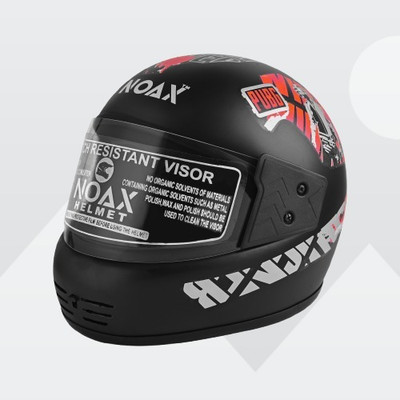 NOAX KAWACH DO JAALI NOX Red matt Motorbike Helmet(Red matt)