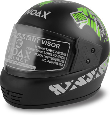 NOAX ISI MARKED KING OF HELMET UNISEX RIDDING HELMET TOP SELLING(DD-1948 Motorbike Helmet(Black)