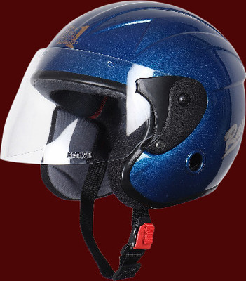 nextin nano_156 Motorbike Helmet(Blue)