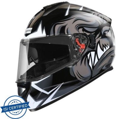 STUDDS DRIFTER-D1 Motorbike Helmet(BLACK N4)