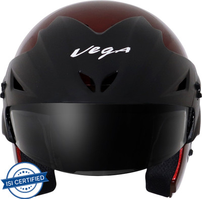 VEGA Cruiser W/P Motorbike Helmet(Burgundy)