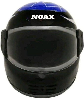 NOAX ISI MARKED HELMET FOR SAFTY RIDDING UNISEX FK)180 Motorbike Helmet(Black)