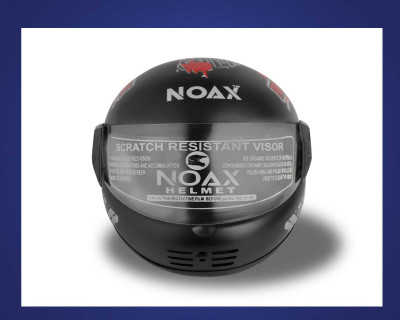 NOAX SOLID QUALITY FOR UNISEX HELMET FULL FACE SL-293 Motorbike Helmet(Red)