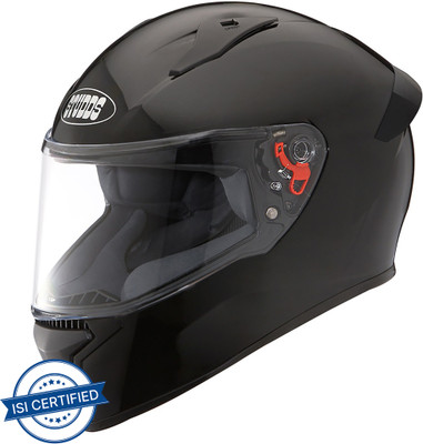 STUDDS Thunder Motorbike Helmet(Black)