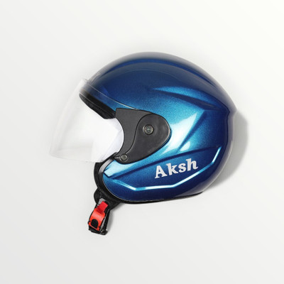 NOAX UNISEX SAFETY HELMET ONROAD HELMET- TWO WHEELER,BIKE & SCOOTER (SL-2424 Motorbike Helmet(Blue)