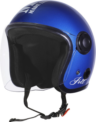 OZONE New-jolt-Long Visor-001-Blue Colour Motorbike Helmet(Blue)