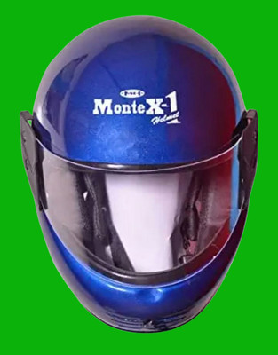 MonteX-1 FullFace medium helmet _194 Motorbike Helmet(Multicolor)