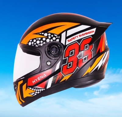 OZONE Superior Helmet_FF_JGM_@V@AD0401 Motorbike Helmet(RED BLACK)