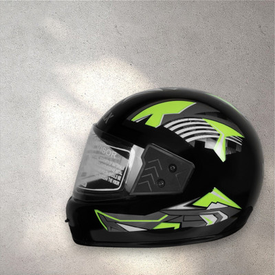 NOAX UNISEX UNIQUE FELMET FOR RIDIDNG BIKES-Green230 Motorbike Helmet(Green)