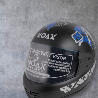 NOAX young men helmet for ridinggg motorbike-Black4343-Helmet 5-ABCD Motorbike Helmet(Blue)