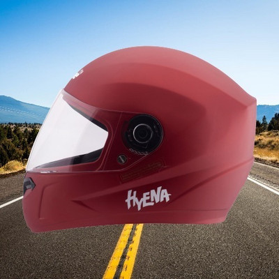 OZONE Premium Quality_Full Face Helmet_Prime Product_LG@V@69 Motorbike Helmet(Red)