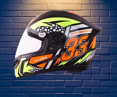 OZONE Premium_Helmet_full face_JBB@Gv@29 Motorbike Helmet(YELLOW BLACK)