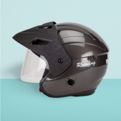 MonteX-1 Full Face Bike helmet H61 fit Motorbike Helmet(Black)