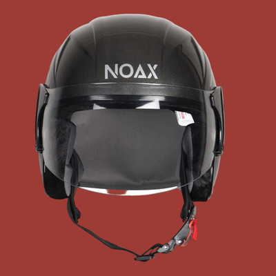NOAX unisex open face helmet for safty302 Motorbike Helmet(Grey)