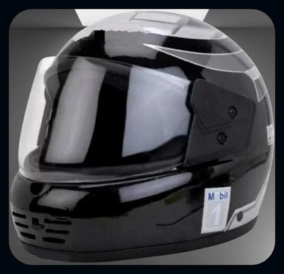 KIN Full Face Helmet_ISI certified_Silver69_HLT Motorbike Helmet(Silver)