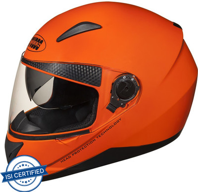 STUDDS SHIFTER FULL FACE Motorbike Helmet(Glossy Orange)