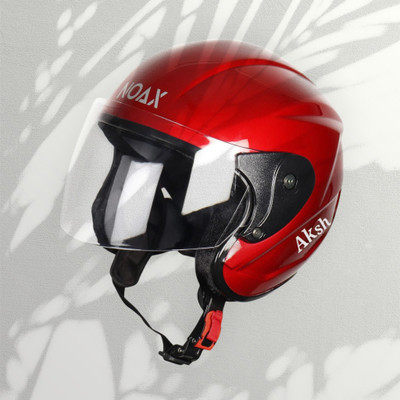 Font unisex safty helmet for men or women riders-363A Motorbike Helmet(Red)