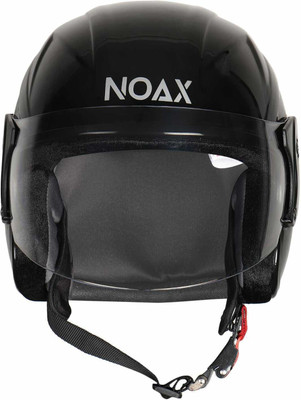 NOAX ISI marked helmet solid helmet((fk31 Motorbike Helmet(Black)