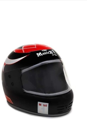 MonteX-1 Helmet Motorbike Helmet(Redblack, Black, Red)