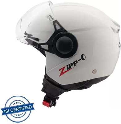 OZONE SV_OPENFACE HELMET_SUPER QUALITY_NEW MODEL_AD49 Motorbike Helmet(White)