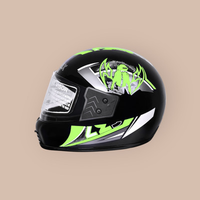 NOAX unisex full face good hard quality helmet-Green248 Motorbike Helmet(Green)