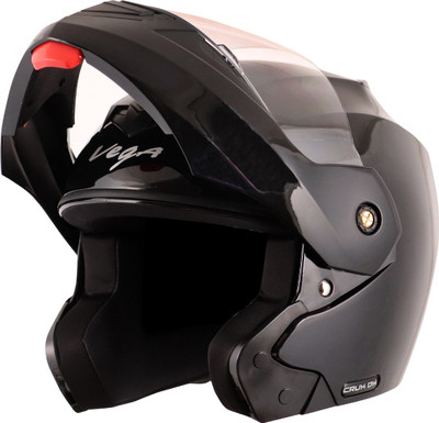 VEGA Crux Dx Motorbike Helmet(Black)