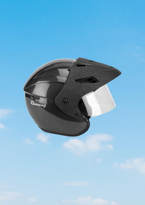 MonteX-1 Full Face Bike helmet U35 New Motorbike Helmet(Black)