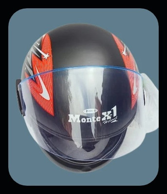 MonteX-1 New_Full Face New Bike helmet_4084 Motorbike Helmet(Multicolor)