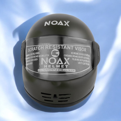 NOAX New_young men helmettt for riding motorbike-Black3434-Helmet 6-ABCD34BLACK34 Motorbike Helmet(Black)