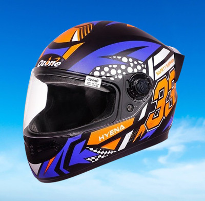 OZONE Superior Helmet_FF_JGM_@V@AD0388 Motorbike Helmet(BLUE-BLACK)