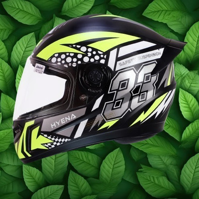 OZONE Superior Helmet_FF_JGM_@V@AD0406 Motorbike Helmet(YELLOW-BLACK)
