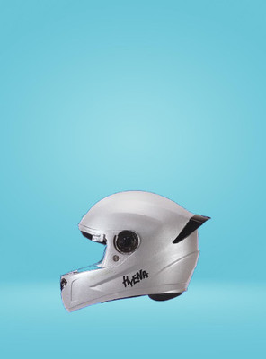OZONE Prime Helmet_full face_HyEna_@R@Class_AD_@733 Motorbike Helmet(Silver)