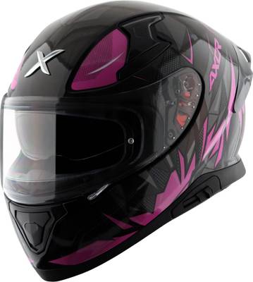Axor Apex Hunter D/V Black Pink Helmet-L Motorbike Helmet