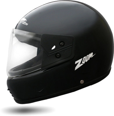 YOURCITYSELLER New-Cap Helmet - Black Motorbike Helmet(Red)